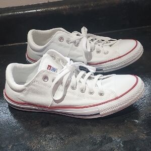 Converse Chuck Taylor All Star White Lace Canvas Sneakers